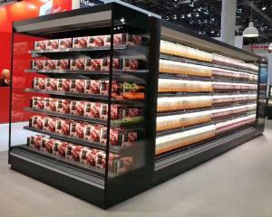 China R448A Multideck Display Refrigerator Used For Dairy Drinks wholesale
