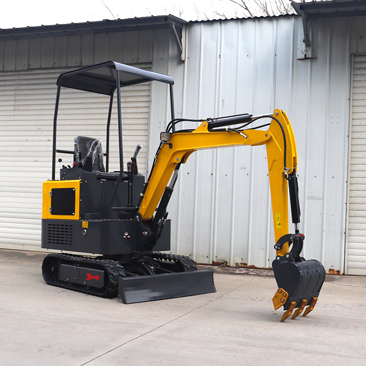 Mini Excavator 0.8 Ton 1 Ton 1.2 Ton 1.7 Ton Small Excavator Free Bucket Micro Digger Machine Excavator