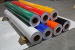 Untearable 270gSM Reflective Vinyl sticker Advertisement Grade PET Type