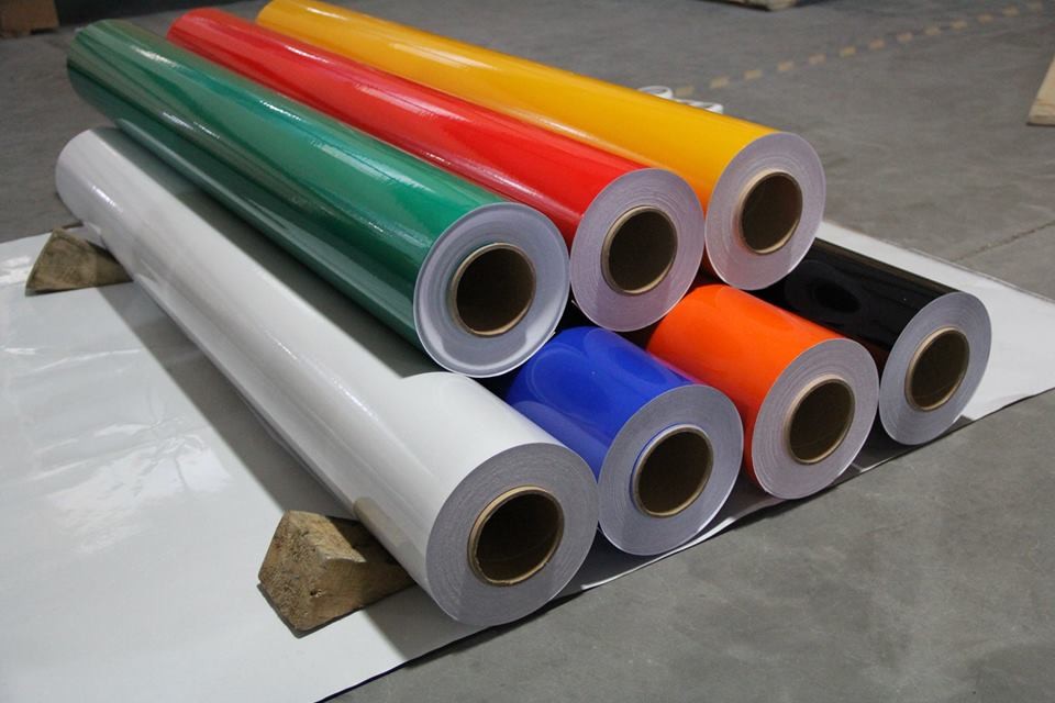 Advertisment/engineering/high intensity grade Reflective sheeting Stickers Wrap Rolls/Reflective Vinyl Road Traffic Sign