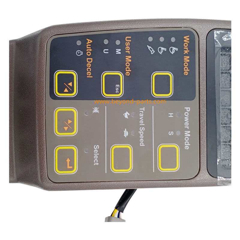 Hyundai R-7 R215-7 R225-7 Excavator Spare Parts Monitor Cluster Gauge Panel 21N3-35000 21N3-35001 21N8-30013 21N8-30015