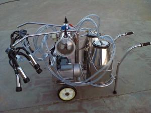 China XD32B2 Twin Buckets and Vacuum Pump Electric motor-driven mobile milking machine wholesale