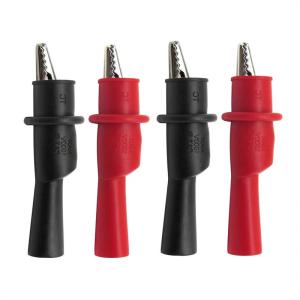 China 1000V 10A Multimeter Crocodile Clips , Multipurpose Battery Alligator Clips wholesale