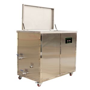 Heavy Duty Stainless Steel Heated Soak Tank With Ultrasonic Transducers