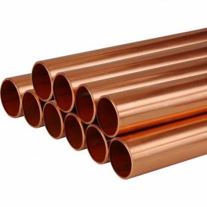 China C12200 Copper Pipe Tube Bright Surface Round Shape For Air Conditioner wholesale