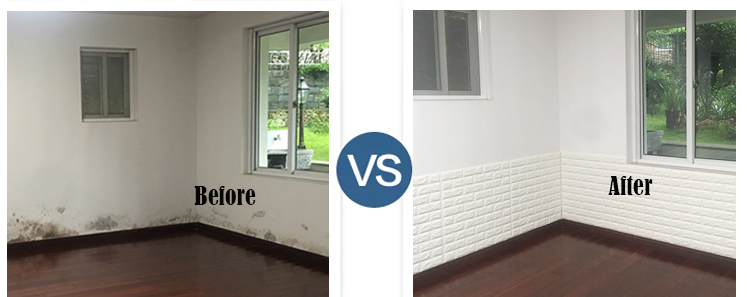 3d foam wall tile wallpaper 3D Brick PE Foam wallpaper 120-150g/PCS wall panel sticker home decoration for wall