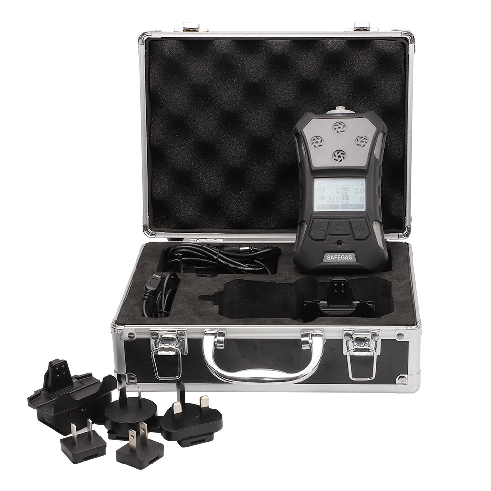 Handheld Vehicle Emission Gas Testing Machine Automobile Exhaust Analyzer Gas Alarm Detector