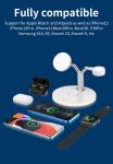 3 In 1 Fast Magnetic Wireless Charger Multifunctional 25W