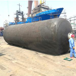 China Marine Inflatable Boat Hydropneumatic Fender Rubber Inflatable Floating Boat Fender wholesale
