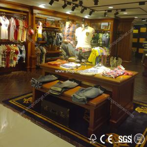 China Metal clothes shelf/display shelf/metal rack wholesale
