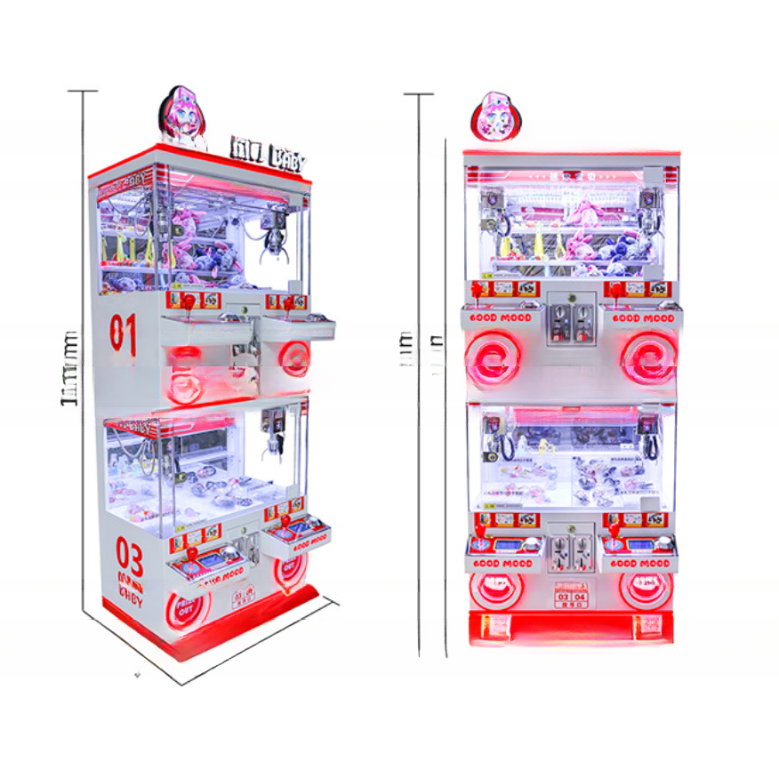 One Stop Theme Park Prize Game Machine Claw Grabber Machine CE Certificate