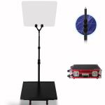 17 inch Teleprompter for TV Video Conferences and Live Events 97% Light