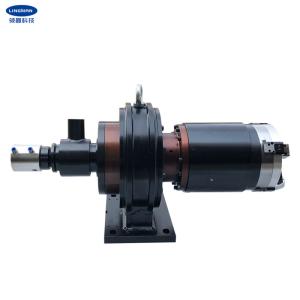 China Closed Center 4 Jaw Double Acting Laser Rotary Chuck wholesale