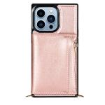 Seamless Pu Leather Iphone Case Wallet Shockproof Luxury Genuine