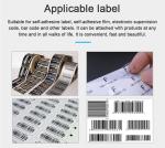 200Pcs/Min Bottle Sticker Labeling Printing Machine With Stainless Steel Housing