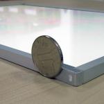 Outdoor High Power LED Light Box Display Stand Free Standing For Exhibition