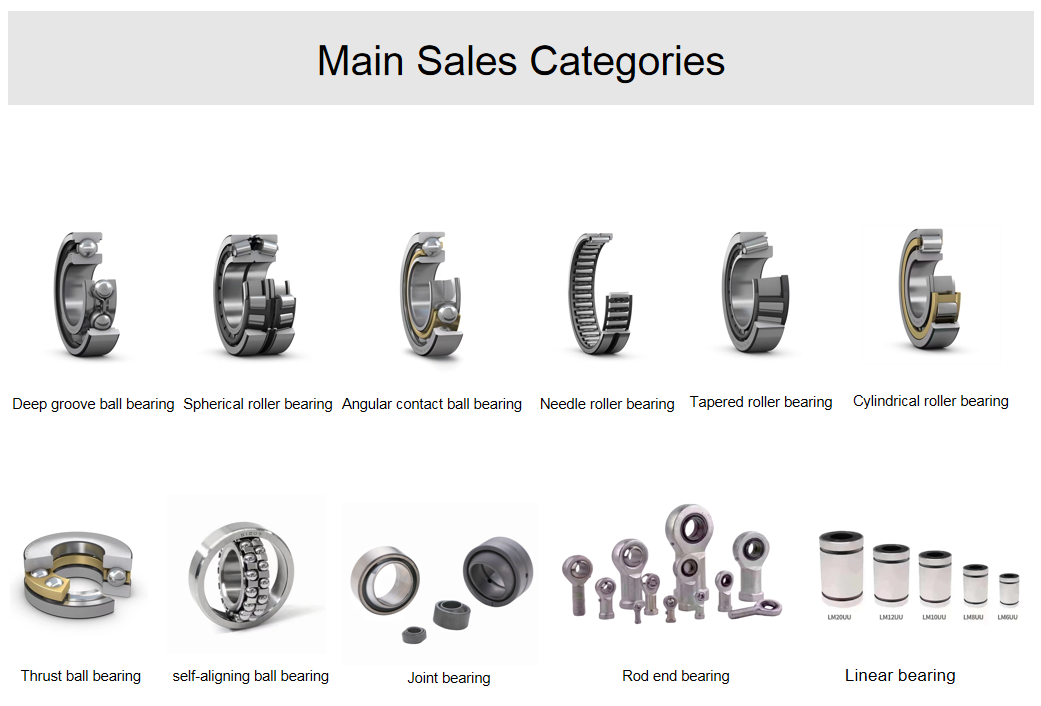 Product Category Single Row Cylindrical Roller Bearings NJ305 NJ306 NJ307 NJ308 NJ309