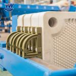 Manual Hydraulic Chamber Plate Filter Press In Water Treatment Plant
