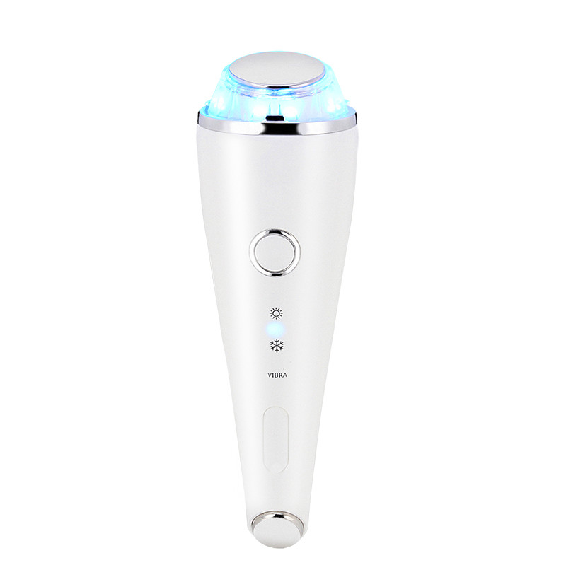 Hot Cold Hammer LED Light Photon Skin Tightening Massager Beauty Device