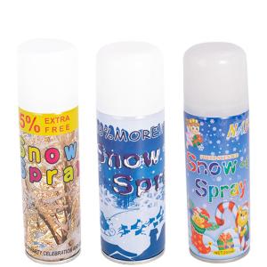 China Tinplate Aluminium Spray Can Bottle Artificial Snow Aerosol Spray ODM wholesale