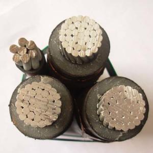 China AL XLPE 3x240mm2 Overhead Insulated Cable 35KV With Copper Tape wholesale
