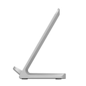 Factory Wholesale Fast Wireless Charger 2 Coils QI Wireless Charging Stand for Smart phones Android and Iphone
