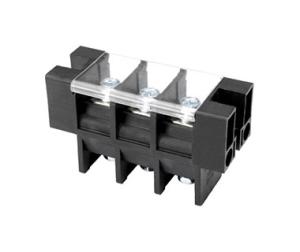 China Rectifiers Black Terminal Block With Cover Protection Customized Pins wholesale