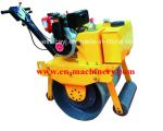 Walk Behind Double Drum Hydraulic Vibratory Road Roller of Construction