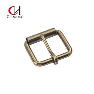 China Square Brass Roller Belt Buckles Thickness 6mm Erosion Resistant wholesale