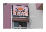 Commercial Full Color IP65 Outdoor LED Signs Wall Mouted with Frame LED Box