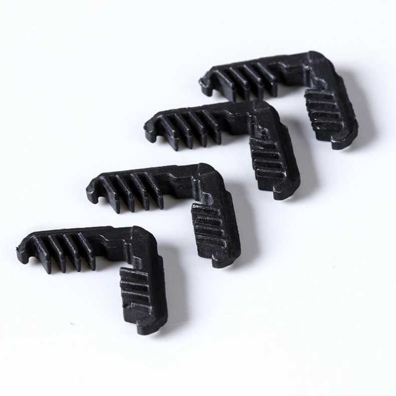 Chinese Aluminium spacer contact accessories plastic corner key