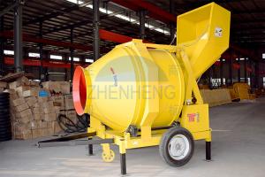 China Drum Type 14m3/Hr JZR350 Diesel Concrete Mixer Mchine wholesale