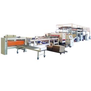 China Semi Automatic 2 Ply Sheet Corrugation Machine Corrugated Roll Former wholesale