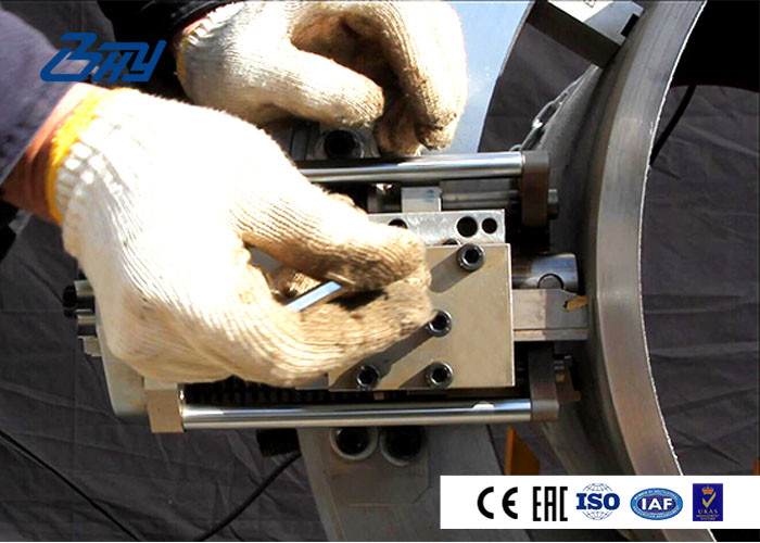Lightweight Cold Pipe Cutting And Beveling Machine, Compound Shaped