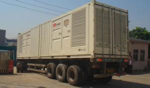 China Professional Silence Soundproof Genset Power Plant , Man Containerised Generator Set wholesale
