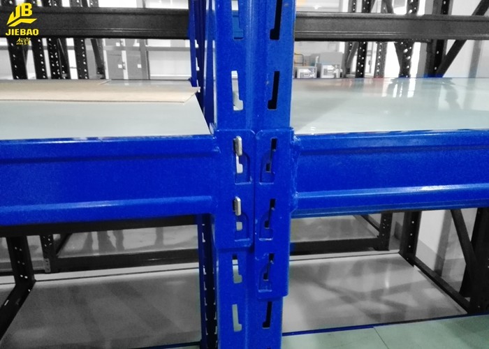 Steel Structure Assembly Warehouse Storage Racks , Long Span Industrial Shelving