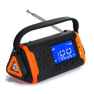 China SOS Alarm Waterproof Emergency Radio , Portable Digital DAB Radio wholesale