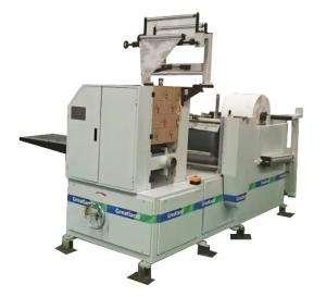 China Automatic Counting Tall Fold Embossed Napkin Paper Napkin Machine 410x285mm wholesale