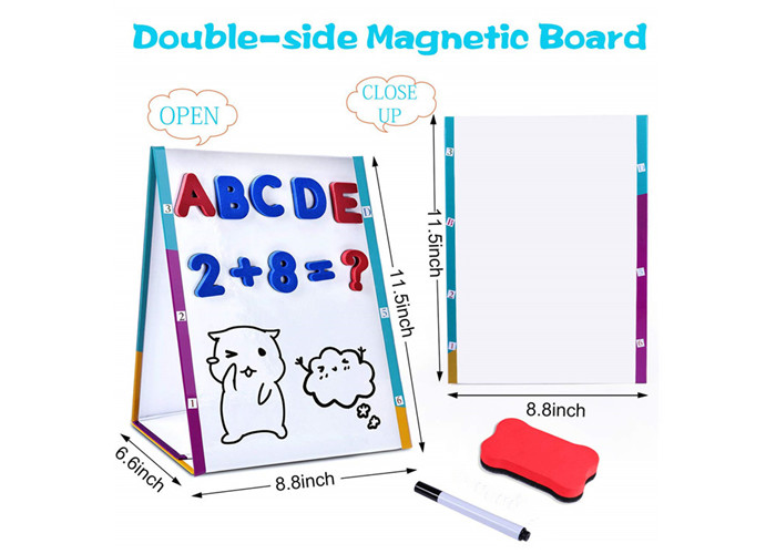 Flexiable Tabletop 4C Printing Magnetic Dry Erase Board Kids Writing Board
