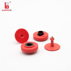 China 134.2KHz HDX LF RFID Animal Ear Tag Temperature Resistance For Cow Goat wholesale