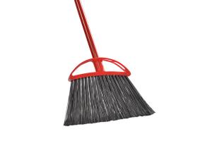 China Indoor 48&quot; Long Handle Angle Broom Pet Hair Sweeping Brush wholesale