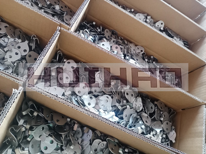 7/8" Stainless Steel Lacing Anchor Hooks For Insulation Blankets Of Exhaust Pipes