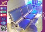Powder Coated Steel Tube Beam Waiting Area Chairs , Waiting Area Seating With