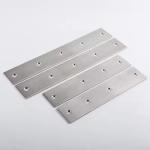Stamping Metal Bed Frame Support Parts Stainless Steel Iron Straight Piece