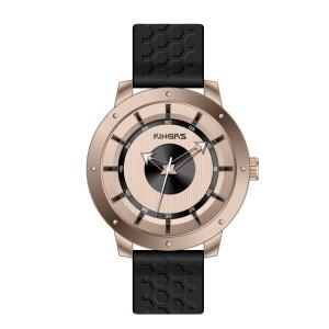 China Luxury Watches With Silicone Straps , Quartz Casual Watches For Men wholesale