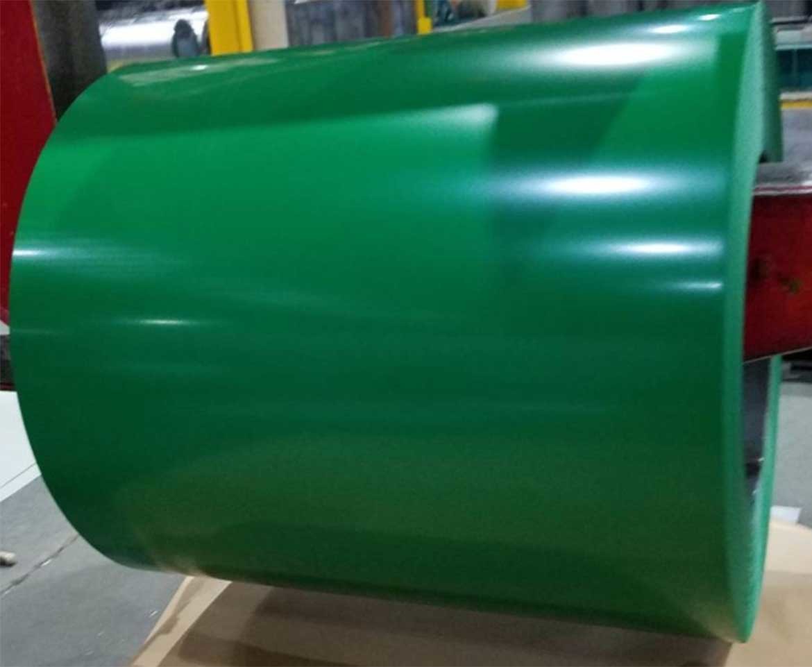 Hot Dip Green Color Prepainted Galvalume Steel Coil