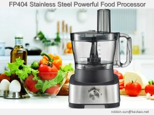 China Food Preparation Stainless Steel Food Processor 1000W XL Bowl wholesale