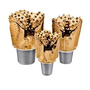 China Inserted / Milled Tooth Tricone Drill Bit Rubber Water Well Drilling wholesale