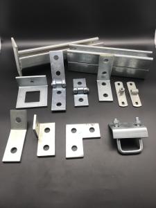 China Custom Virous Shape Flat Plate Angle Slotted Unistrut Fittings wholesale