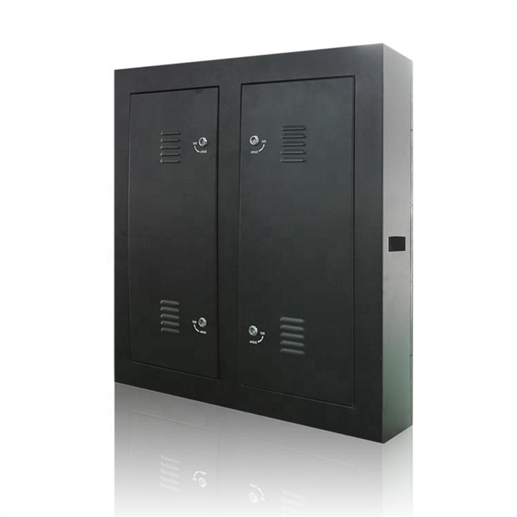 Iron cabinet 1024x1024mm Led Wall Outdoor Display 14400 Physical Pixels